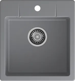 Мойка кухонная GranFest URBAN 245 темно-серый